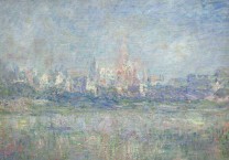 Vétheul im Neben, Monet 1879 (Bild: Städel Museum Frankfurt, Pressemappe)